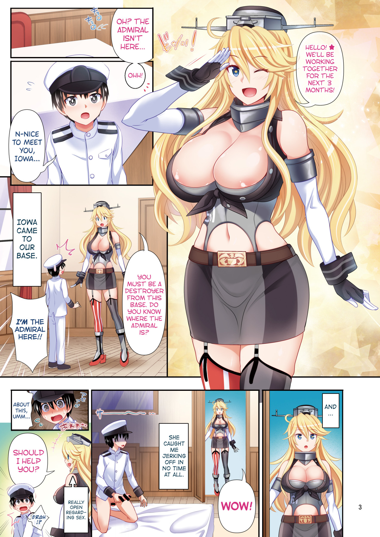 Hentai Manga Comic-Iowa-san is Here★-Read-2